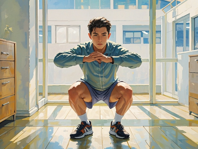 做深蹲这个小动作怎样提升腿部力量