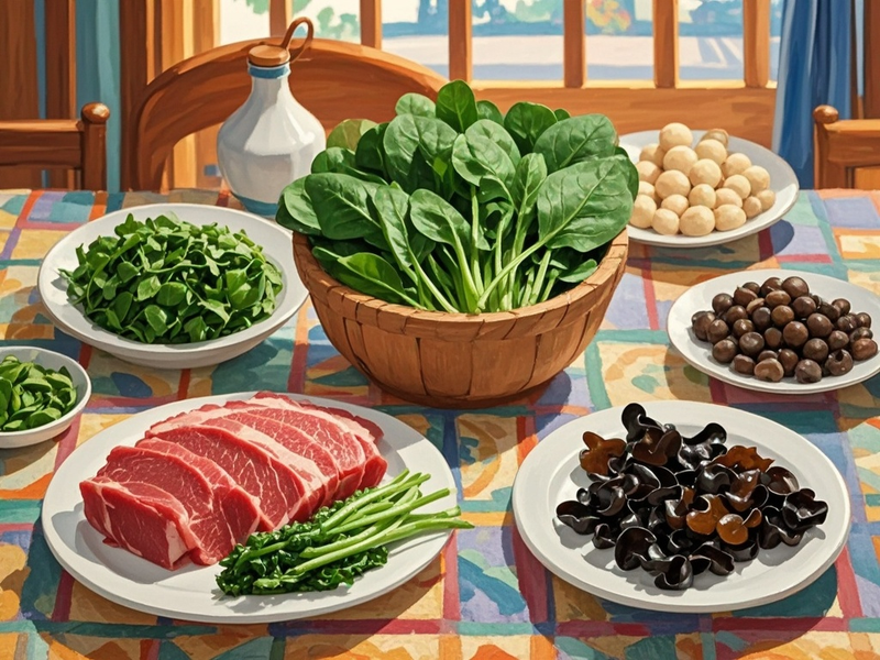 缺铁性贫血可以多吃哪些食物来补铁