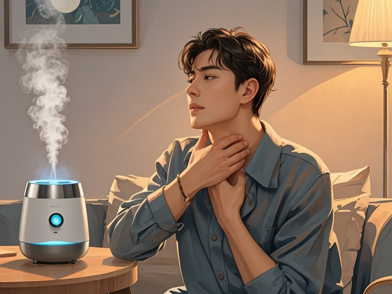 冬季室内空气干燥喉咙不舒服怎么办