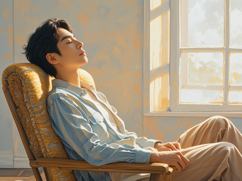 当感觉焦虑不安尝试深呼吸