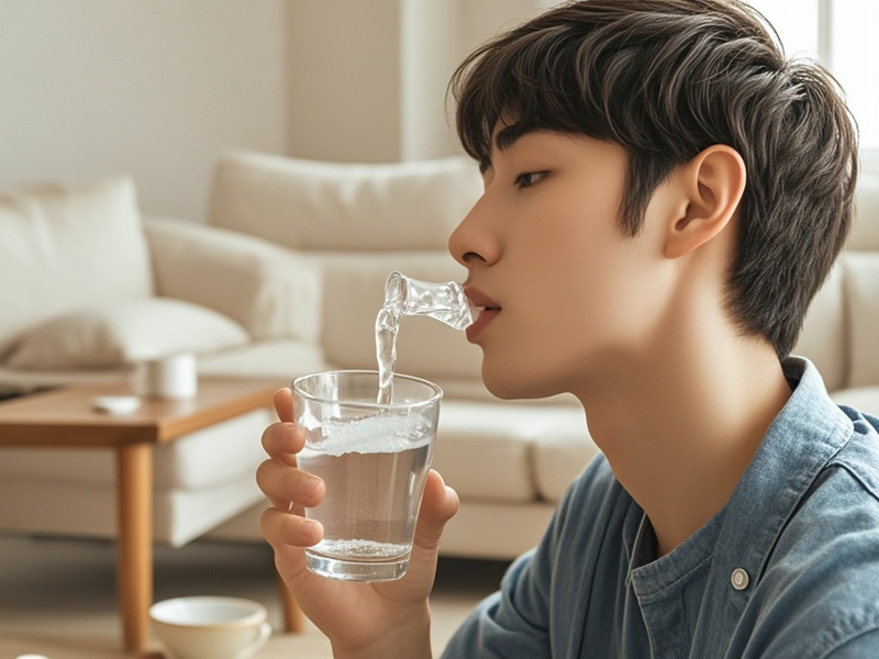 用盐水漱口可以减轻喉咙疼痛