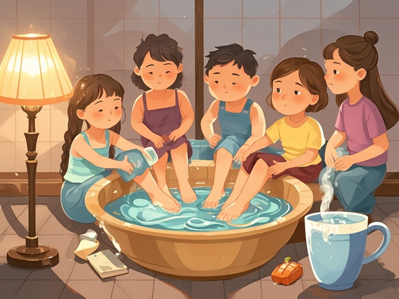 每晚热水泡脚有助于改善血液循环