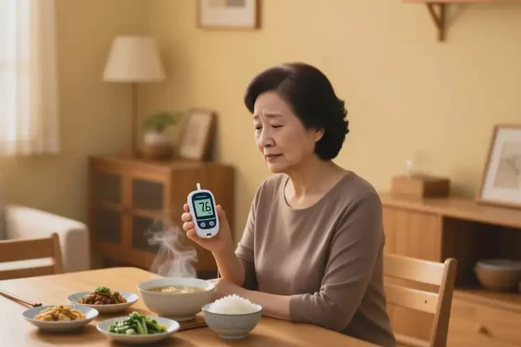 更年期女性中餐血糖7點6是糖尿病嗎(圖2)