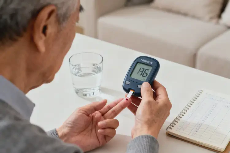 中老年人晚上血糖28(圖1)