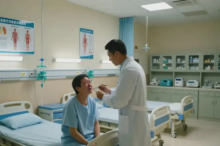 海南萬寧康復(fù)科看喉嚨疼痛要多久(圖3)