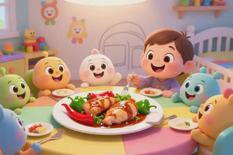 儿童糖尿病初期能吃双椒酱鸡胸肉餐吗(图2)