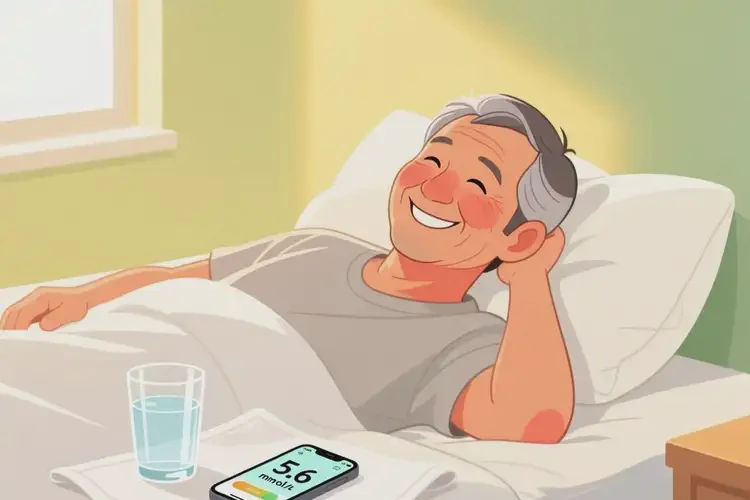 男人睡前血糖23(圖1)