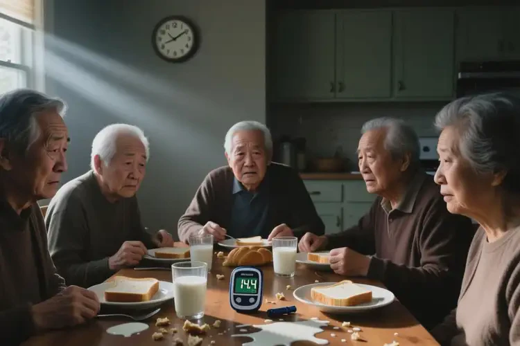 中老年人早餐血糖14(圖1)