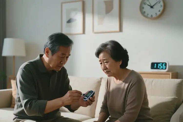 中老年人晚上血糖30(圖1)