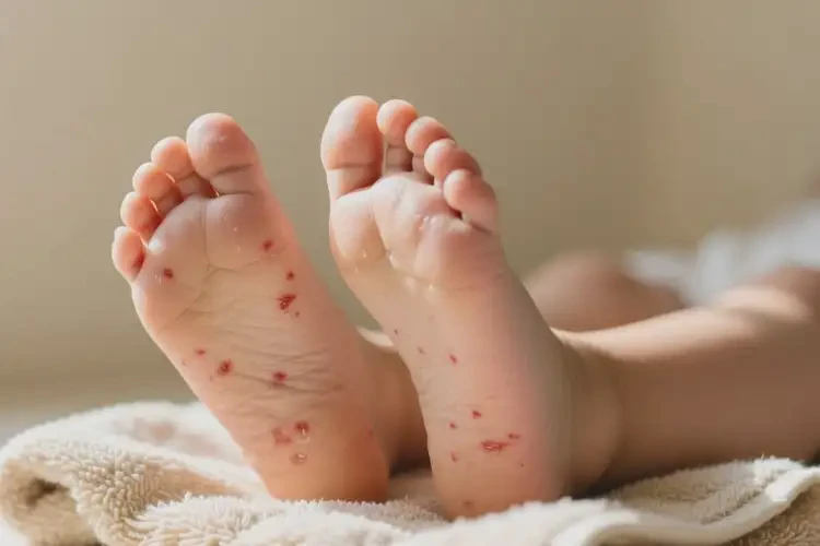 少兒腳上容易長濕疹會自己好嗎(圖4)