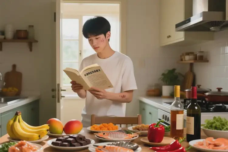 男生面部偶爾長濕疹后不能吃哪些食物(圖3)