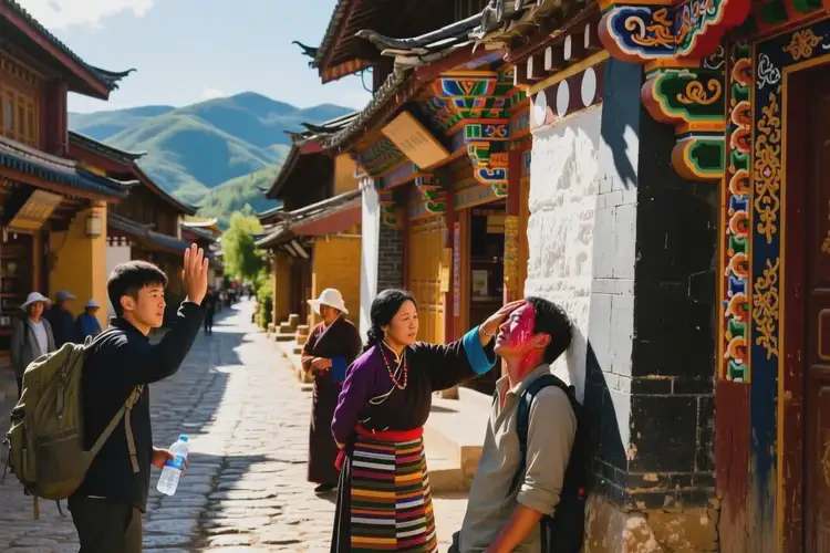 国庆去云南迪庆旅行中暑咋办(图3)