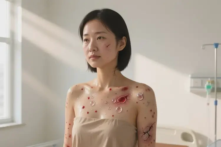 女性全身出濕疹可以自愈嗎(圖2)