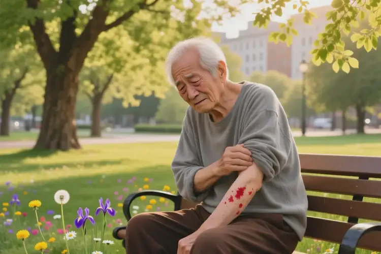 老年人全身經(jīng)常長濕疹能不能自愈(圖3)