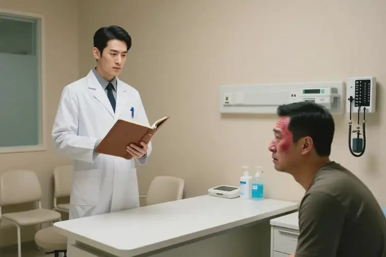 男人面部容易起濕疹有什么要注意忌嘴(圖3)