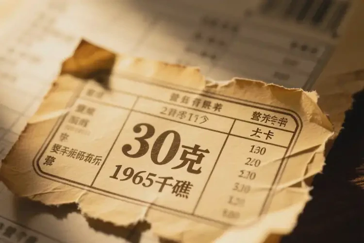 30克1965千焦是多少大卡(图3)