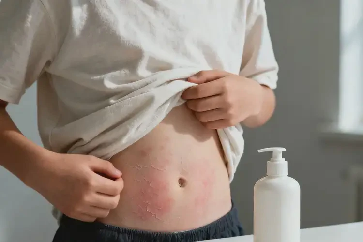 青少年肚子上長濕疹可不可以自愈(圖4)