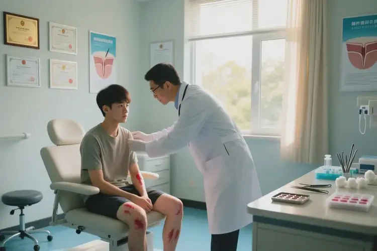 大學(xué)生四肢經(jīng)常起濕疹治療方法(圖4)