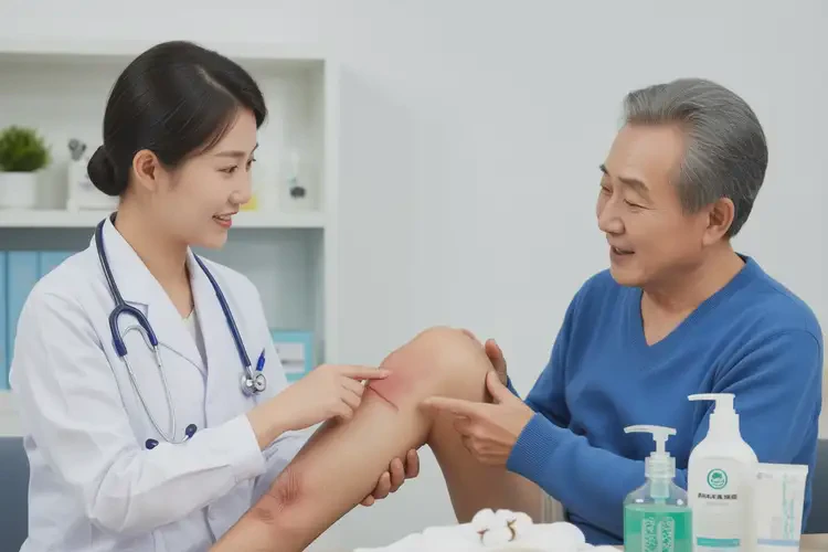 老年人大腿上容易長(zhǎng)濕疹能不能自愈