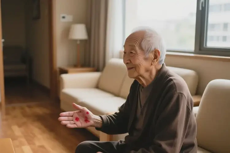 老年人手上偶爾起濕疹能不能自愈