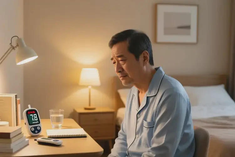 中年人睡前血糖24(圖1)