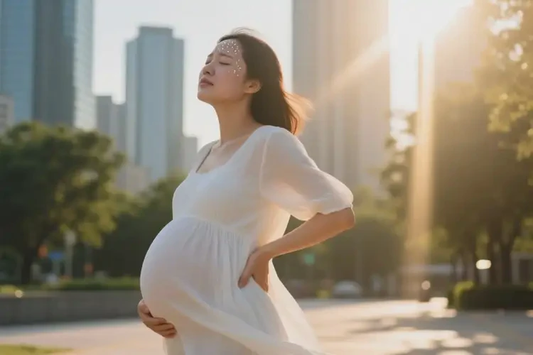 孕4周4天高温下眼前发黑正常吗(图3)