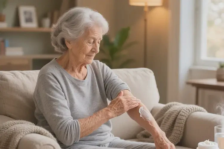 高齡老人手臂上的濕疹怎么治(圖4)