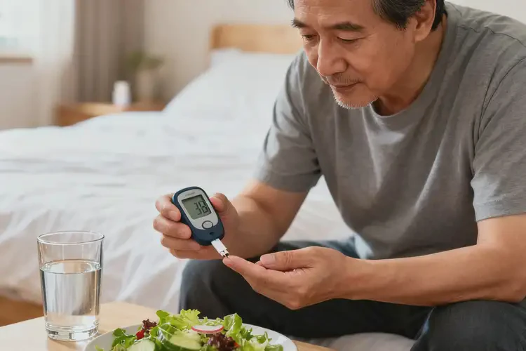 中年人睡前血糖8(圖1)