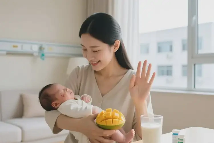 新生儿脸上长湿疹日常应避免吃什么(图2)