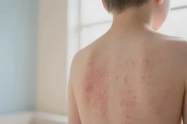 青少年身上長濕疹可以自愈嗎(圖3)