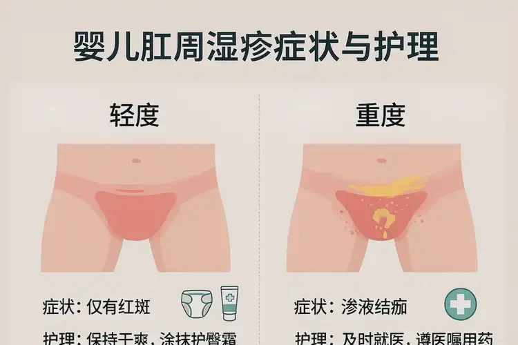 嬰兒肛周偶爾長(zhǎng)濕疹能夠治愈嗎(圖2)