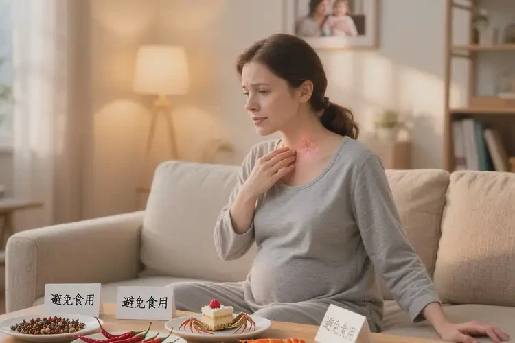 哺乳期媽媽脖子上出濕疹什么不適合現(xiàn)在吃(圖4)