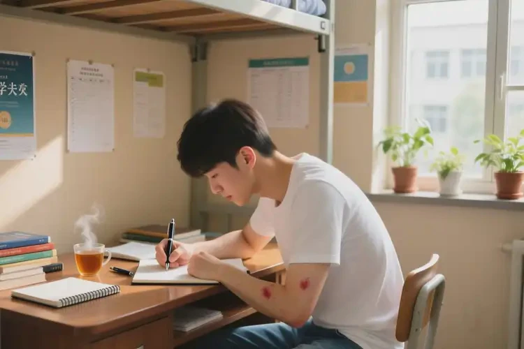 大學(xué)生四肢有濕疹不管它會自己自愈嗎(圖4)