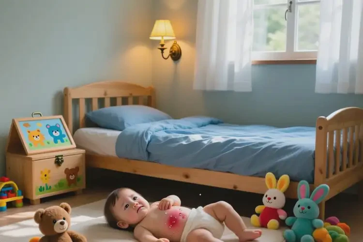 小兒肚子上出濕疹能徹底自愈嗎(圖2)