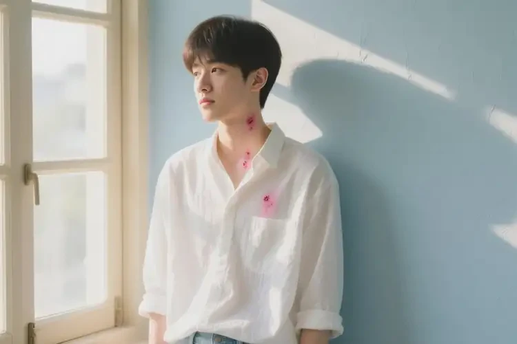 男生脖子偶爾長濕疹能徹底自愈嗎(圖2)