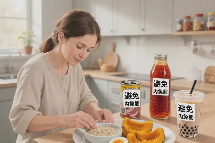 哺乳期媽媽脖子上出濕疹什么不適合現(xiàn)在吃(圖2)