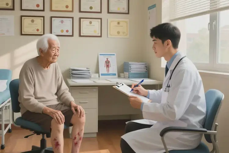 老年人小腿上經(jīng)常起濕疹治療方法