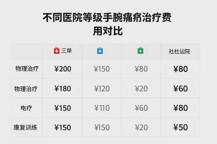 上海康復(fù)科看手腕痛要多少錢(圖1)