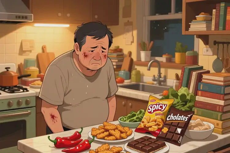 男性臉上出濕疹后不可以吃什么食物(圖3)