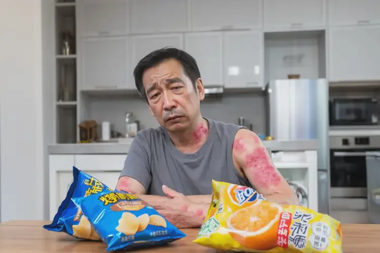男人肚子出濕疹有什么要克制食用(圖2)