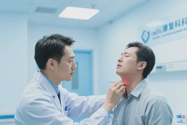 黑龍江牡丹江康復(fù)科看喉嚨疼痛要多久(圖2)