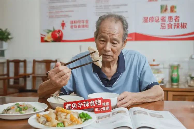 老年人腳上長濕疹需要嚴格避免哪些食物(圖4)