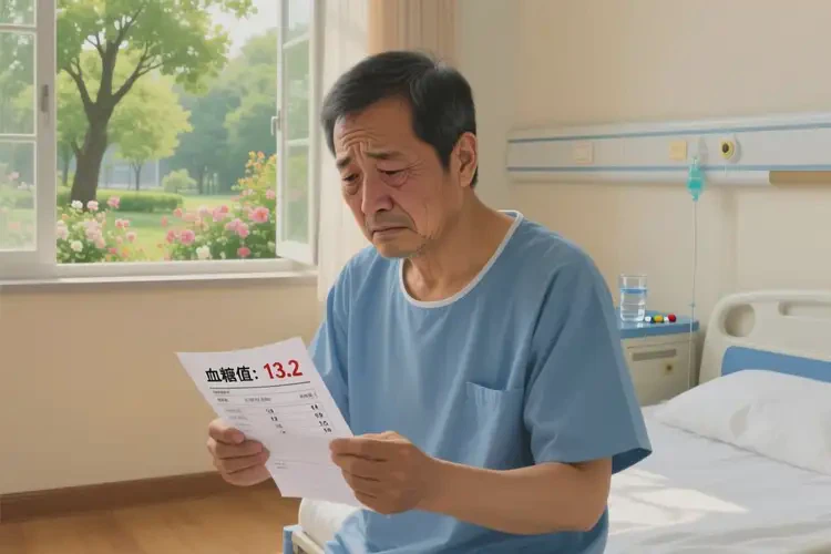 男人晚餐血糖13點(diǎn)2是糖尿病嗎(圖4)