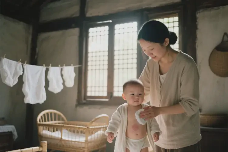 新生兒肚子容易長濕疹可不可以自愈(圖4)