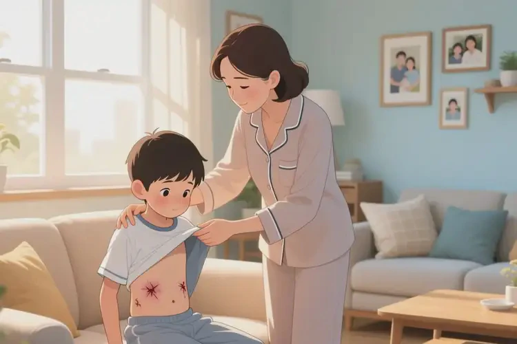 小學(xué)生肚子上經(jīng)常長(zhǎng)濕疹可不可以徹底自愈(圖3)