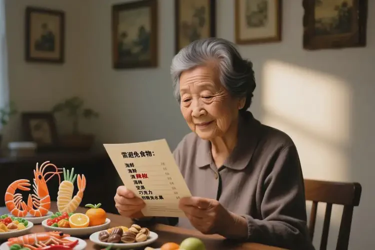 高齡老人脖子經(jīng)常長濕疹需要嚴(yán)格避免哪些食物(圖3)