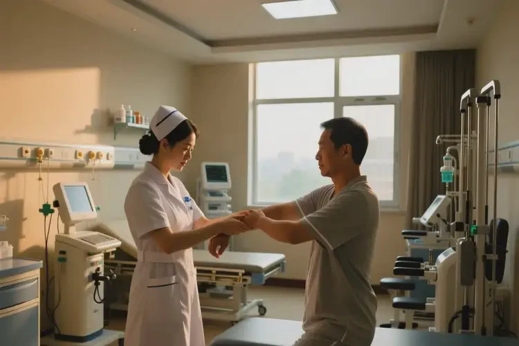 湖北荊門康復(fù)科看肘疼痛要多久(圖2)