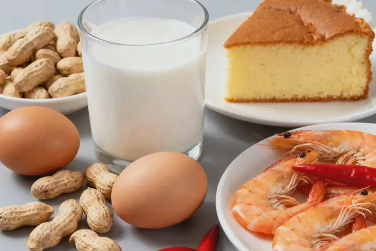 小儿脸上偶尔长湿疹后不能吃哪些食物(图3)