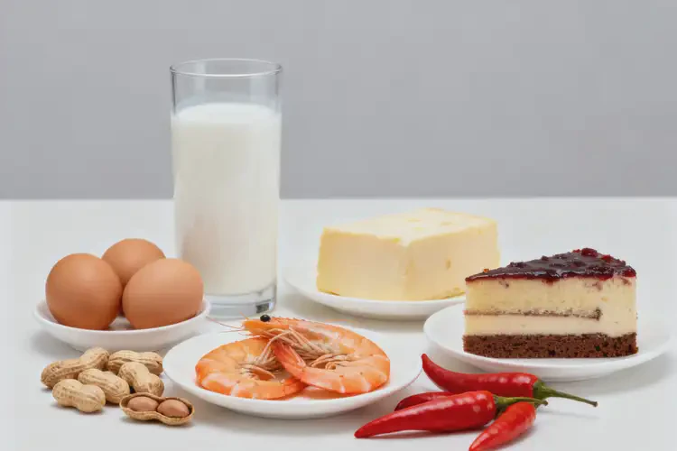 小儿脸上偶尔长湿疹后不能吃哪些食物(图4)