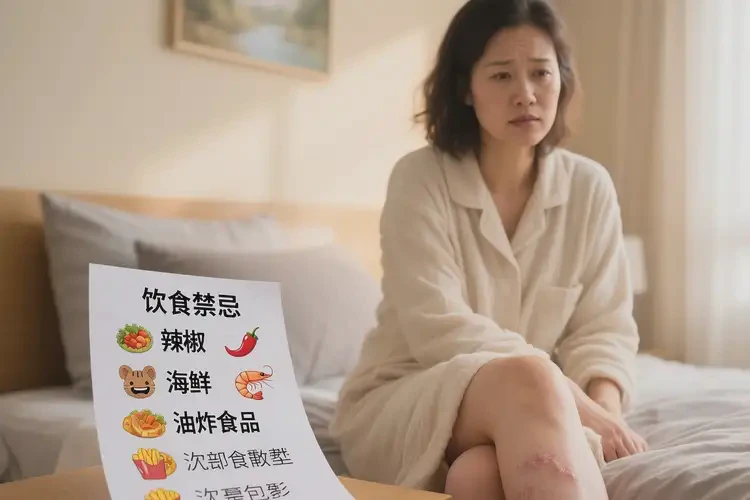 產(chǎn)婦小腿容易起濕疹有什么要注意忌嘴(圖4)